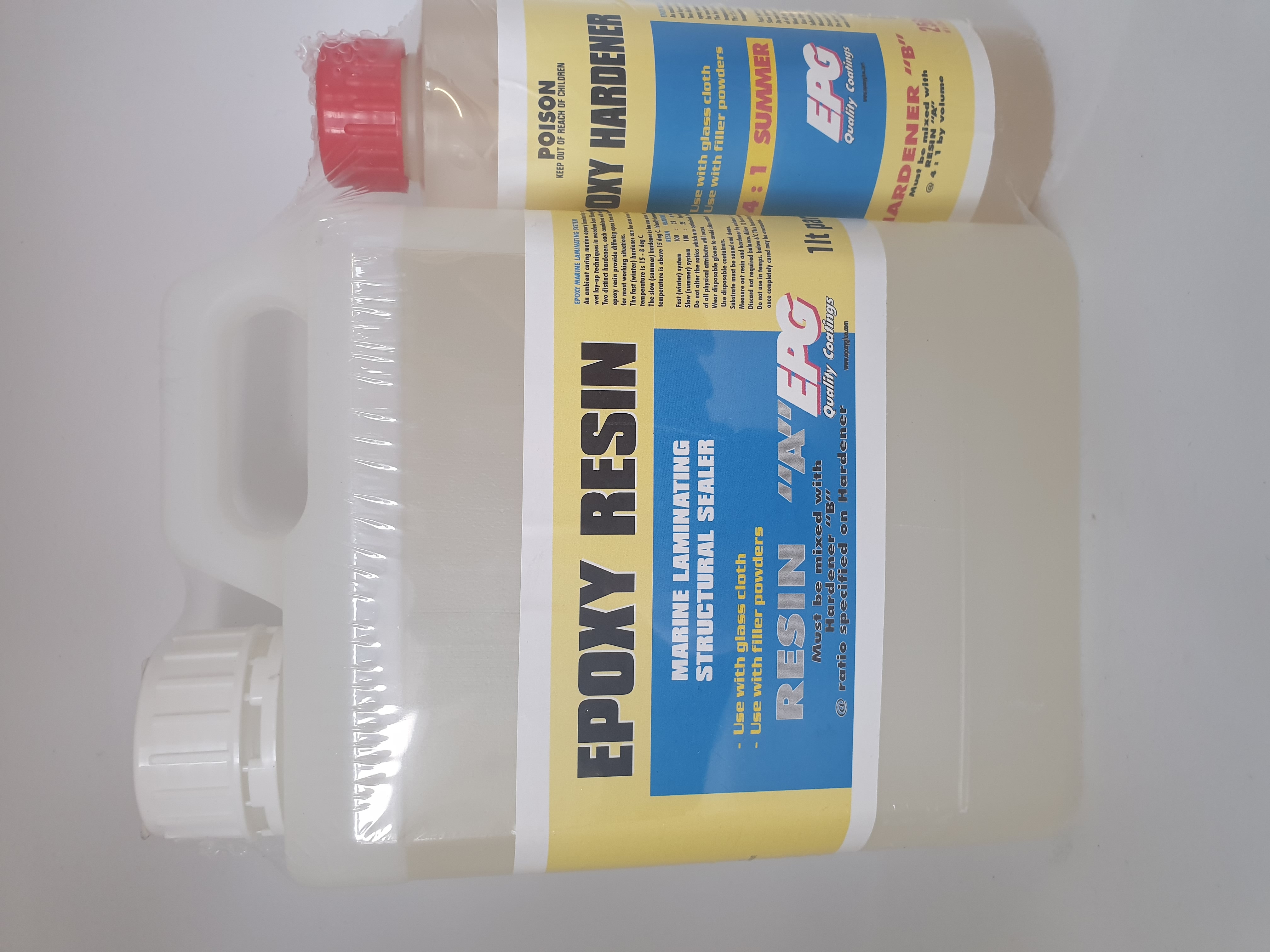 1.25L EPG Epoxy Resin and Hardener 4.1 Versatile Products