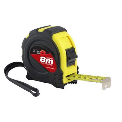 Metric Tape Measure 8m x 25mm