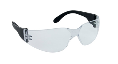 SAS 5340 NSX Safety Eyeware Black Frame Clear Lens