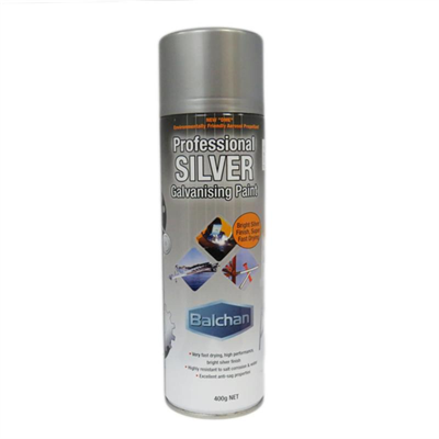 400gm Balchan Professional Zinc Cold Galvanising Silver Aero