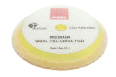 RUPES BigFoot 130/145mm Wool Polish Pad - Medium