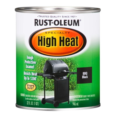 946ml Rust-Oleum High Heat BBQ Black