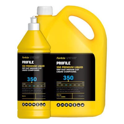 1L Farecla Profile 350 Prem Liquid  GRP Fast Med Cut