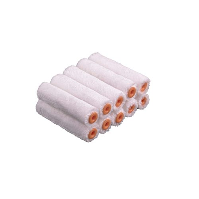 100mm x 6mm Nap Almax Hi-Tec Microfibre Roller Sleeve 10 Pk