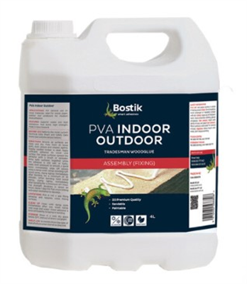 4kg Bostik PVA Glue Indoor/Outdoor