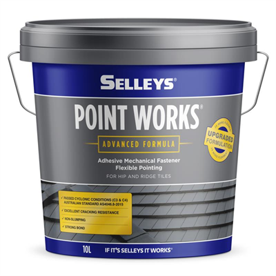 10L Selleys Point Works Roof Pointing Compound - NEUTRAL