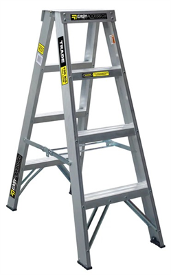 Easy Access Tradelite Double Sided Step Ladder - 4 Step