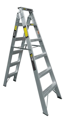 Easy Access Tradelite Dual Purpose Step Ladder - 6 Step