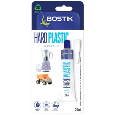 20ml Bostik Hard Plastic Glue - Clear