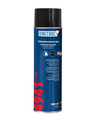 500ml Dinitrol 4941 Cavity Wax/Corrosion Prot Black aerosol