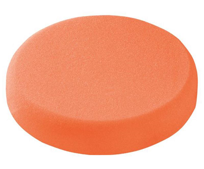 80mm Polish Pad Mid Orange x 5 (Indent)