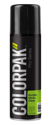 400g Colorpak Aerosol - Colour Acrylic Clear Gloss