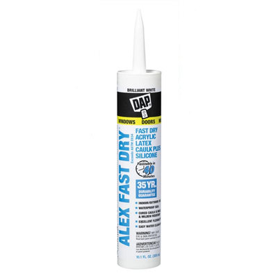 300ml DAP Alex Fast Dry Caulk Cartridge