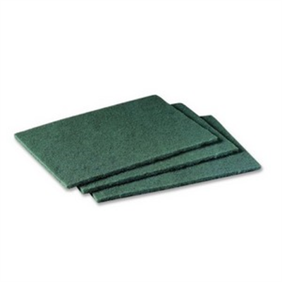 3M 96 Scotchbrite Medium Heavy Duty Hand Pad Green Pk10