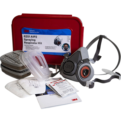 3M 6251 Spraying Respirator Kit A1P2 - Medium *Limited Stk*