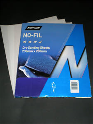 NORTON NO FILL DRY SHEETS