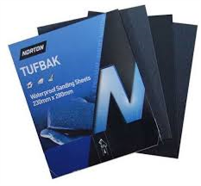 NORTON WET & DRY TUFBAK SHEETS