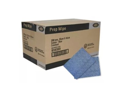 Sorbx Prep Wipes Blue 35cm x 45cm B200