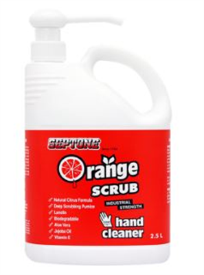 SEPTONE ORANGE SCRUB HANDCLEANER