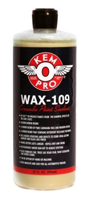 944ml Kem-O-Pro Wax-109 Carnauba Liquid Wax