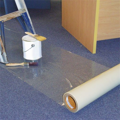 500mm Carpet Protection Film 50micron x 100m Roll