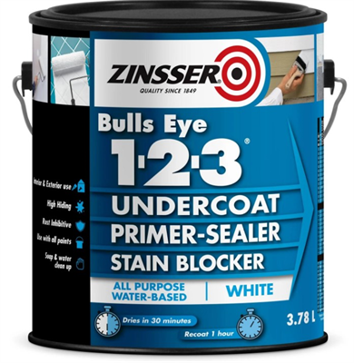 3.78L Zinsser Bullseye 1-2-3 Primer Seal