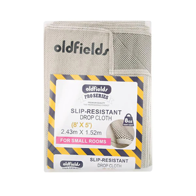 8' x 5' Oldfields Slip Resistant Drop Cloth (2.4m x 1.5m)