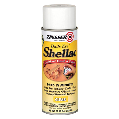 369g Aerosol Zinnser Bullseye Clear Shellac