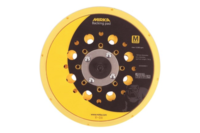 150mm Mirka Backing Pad 48H Deros/Ros Medium