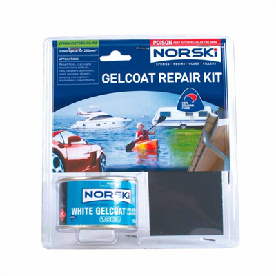 125ml Norski No 3 Gelcoat Repair Coat WHITE