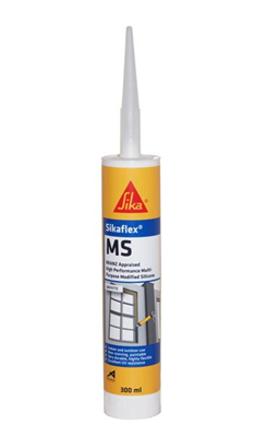 300ml Sikaflex MS High Performance Joint Seal - White - Cart