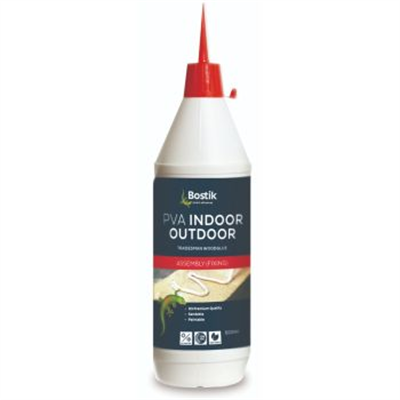 500ml Bostik PVA Glue Indoor/Outdoor - Bottle