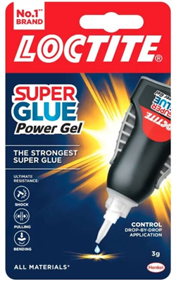 3gm Loctite Super Glue Control Power Flex Gel