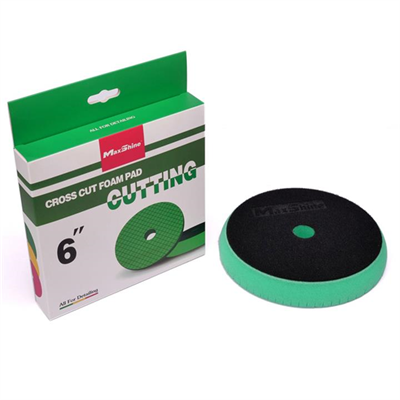 150mm MaxShine Cross Cut Finishing Pad Green #2001160G