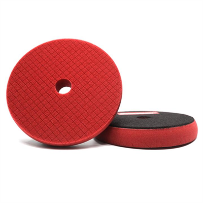 150mm MaxShine Cross Cut Finishing Pad Red #2003160R