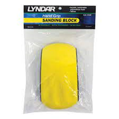 150mm Lyndar Hand Grip Sanding Block for Hookit Discs