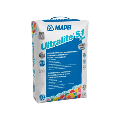 13.5kg Mapei Ultralite S1 Flex (N) Grey Bag