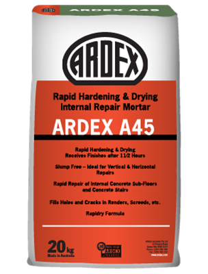 20kg (10237) Ardex A45 Patching Compound - Bag