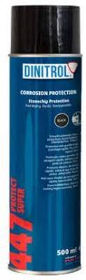 500ml Dinitrol 447 Corrosion Prot Stone Chip BLACK Aerosol