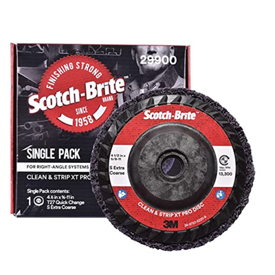 125x22mm Scotch-Brite Clean & Strip XT Pro XtraCut Dis-MIN 5